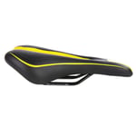 DAUERHAFT Anti-Deformation Easy To Install Comfortable Mountain Bike Saddle Absorb Shock Great Replacement Accessory for Bike,for Most Mountain Bikes(yellow)