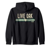 Live Oak TX | Texas | Travel & 80s Style Zip Hoodie