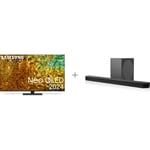 Samsung 85" QN95D – 4K Neo QLED TV + HW-Q800D 5.1.2 Dolby Atmos Soundbar -tuotepaketti