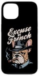 Coque pour iPhone 13 Bulldog français Excuse My Frenchie Vintage Bulldog Lover