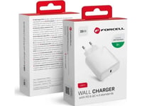 Forcell Universalladdare Med Usb Typ C-Kontakt - 3A 25W Med Pd- Och Qc 4.0-Laddningsfunktion