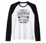 Jehovahs Witness 2025 Year Text Give Jehovah Glory JW ORG JW Raglan Baseball Tee