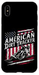 Coque pour iPhone XS Max Flat Track American Dirt Tracker Racer Design