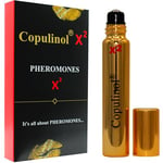 Pherolec Global COPULINOL X2 100% Phéromone pour Femme Phéromones Parfums pour Femme Cologne Huile Essentielle Parfum Longue Durée Parfum de Voyage Pour Elle Parfums 8 ml Roll On