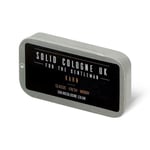 Solid Cologne UK Men's Wax Based Masculine Scent Aftershave Travel Size - Kahn