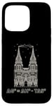 Coque pour iPhone 15 Pro Max Formule d'énergie libre Cathédrale Physique Mathématiques