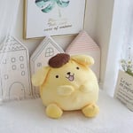 Jinzhaolai Sanrioed tecknad Pom Purin hund sittande position plyschleksak kudde söt anime gosedjur mjuk docka barn födelsedagspresent