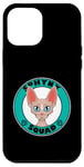 Coque pour iPhone 12 Pro Max Sphynx Squad I Amoureux des chats I Sphynx chat