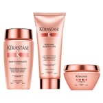 Kérastase Discipline Bain Fluidealiste Trio Shampoo + Condtioner + Maskeratine Paket