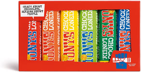 Tony's Chocolonely Rainbow Tasting Pack,