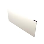 Radiateur à inertie TACTILO Horizontal Blanc Quartz 1500W - Valderoma BZ1500A