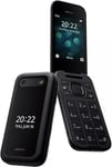 New Boxed - Nokia 2660 Flip - Black - Mobile Phone - TA-1474