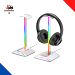 Support Casque Gamer RGB Porte Casque Gaming Accessoire LED