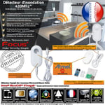 Relais Détection Niveau Eau 433 MHz Centrale Alarme Connecté Réseau Ethernet IP