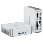 GEEKOM XT13 Pro Mini PC, Intel Core i7-13620H 10 Core Max - 4.9 Ghz - Ram 32 Go - SSD 1 To, 2 * USB 4 (8K) + 2 * HDMI 2.0 (4K) 4 écrans, WiFi 6E Bluetooth 5.2