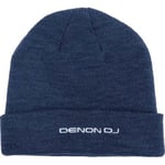 BONNET BLEU 100% ACRYLIQUE AVEC LOGO DENON DJ