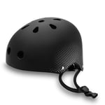 Cecotec Casque de Ville BrainGuard Urban Noir L-XL, Taille L - XL (58-61 cm), 420 Gram, Plus de Confort, Molette et Sangle de réglage, pour vélos et trottinettes électriques, Noir, Homologué.