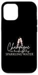 iPhone 12/12 Pro Champagne Is Basically Sparkling Water Pink Coquette Bows Case