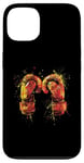 Coque pour iPhone 13 Gants de boxe aquarelle