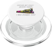 Before my first model train, I was normal too PopSockets PopGrip for MagSafe