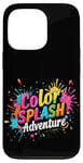 Coque pour iPhone 13 Pro Color Splash Adventure Artistic Colorful