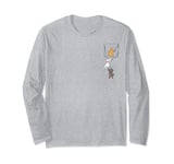 Disney The Aristocats Kitten Pocket Long Sleeve T-Shirt