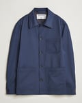 Filippa K Work Shirt Jacket Dusk Blue