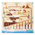 Wootoyz Jouet Enfant 3 4 5 Ans, Labyrinthe Magnétique Enfant Jeux Montessori 3-5 Ans Cadeau Fille 3-5 Ans Cadeau Garçon 3-5 Ans Jouet Fille 3-5 Ans Jeux Cadeaux de Noël Anniversaire Montessori Jouet