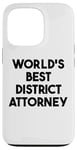 iPhone 13 Pro World's Best District Attorney Case