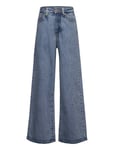 Tom Tailor Wide Leg Denim Pants Blå