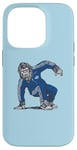 Coque pour iPhone 14 Pro Break Dancing Sasquatch B-Boy Bigfoot Dancer