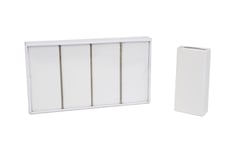 Set 4 Pièces Humidificateur Pour Radiateur Céramique Radiateur Blanc Dfh