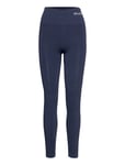 Hmltif Seamless High Waist Tights Blue Hummel