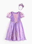 Disney Princesses Rapunzel Adaptive Fancy Dress Costume 5-6 years Purple Years