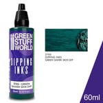 Peintures Dipping inks 60 ml - Green Shark Skin Dip Contrast instant speed paint