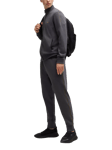 BOSS Interlock Cotton Tracksuit, Dark Grey