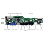 Kit de moniteur pour écran LCD LED LP156WH2-TLC1 TV, HDMI, VGA, AV, USB, pilote de carte de contrôle, nouvelle collection