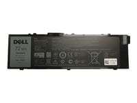 Dell Primary Battery - Batteri För Bärbar Dator - Litiumjon - 6-Cells - 72 Wh - För Precision 7510, 7710