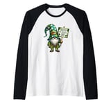 Happy St Paddys Day Accessories Funny St. Patricks Day Gnome Raglan Baseball Tee