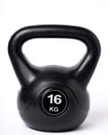 LEVITY Premium Fitness Plastic Kettlebell 16 kg