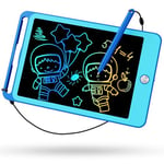 TEKFUN Tableau d'écriture LCD Enfants Jouets Educatif, Tablette Dessin Enfants de 8,5 Pouces Ardoise Magiqu Coloré, Cadeaux d'anniversaire Noël pour Les Filles Et Garçons de 3 4 5 6 7 Ans (Bleu)