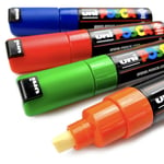 Uni-ball Posca Paint Marker Art Pen - Pc-8k - Wallet Of 4 - Assorted Colours