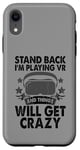 iPhone XR Funny Virtual Reality Lover VR Headset Gaming Gamer Gift Case