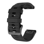 Urrem til Garmin Fenix 5S/6S/7S - Silikone - 20 mm - Sort