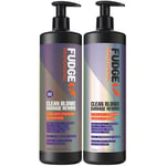 fudge Care Clean Blonde Damage Rewind Duo