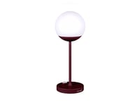 Lampe MOOON! Cerise Noire H.41 cm - Fermob