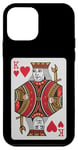 iPhone 12 mini King Of Hearts Valentines Day Cool V-Day Couple Matching Case