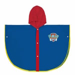 Waterproof Poncho with Hood The Paw Patrol Blue