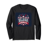 God bless America Speech Costume for Boys and Girls Long Sleeve T-Shirt