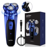 SEJOY Men‘s Electric Shaver Razor Rotary Beard USB Rechargeable Trimmer Cordless